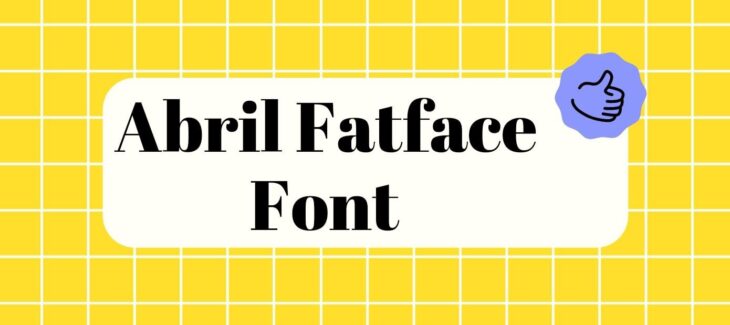 Abril Fatface Font Free Download