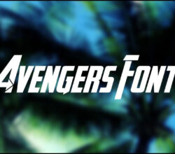 Avengers Font Free Download