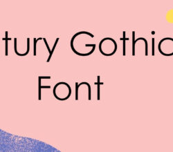 Century Gothic Font Free Download