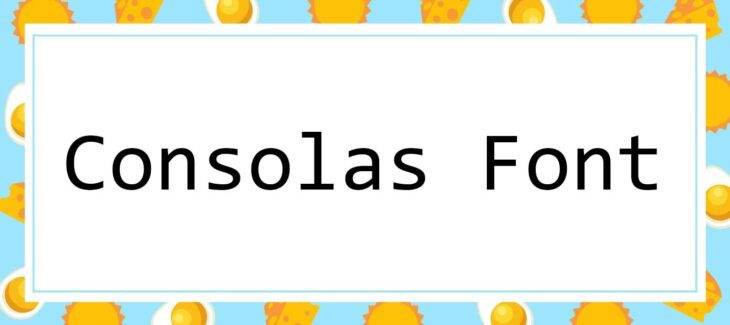 Consolas Font Free Download