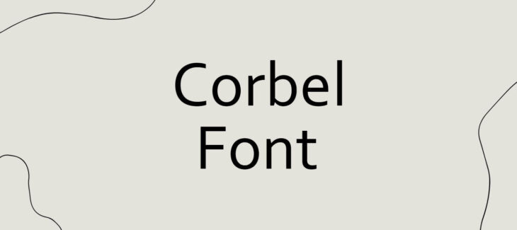 Corbel Font Free Download