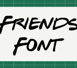 Friends Font Free Download