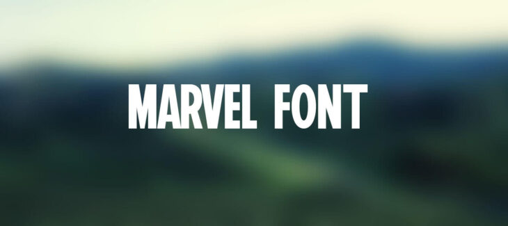 Marvel Font Free Download