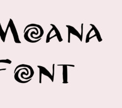 Moana Font Free Download