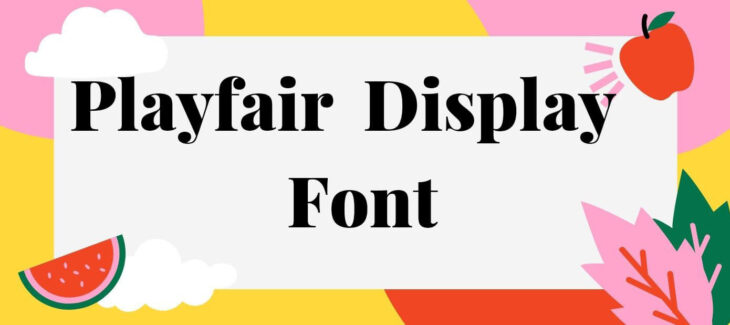 Playfair Display Font Free Download