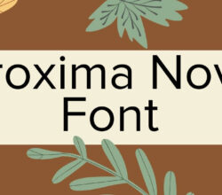 Proxima Nova Font Free Download