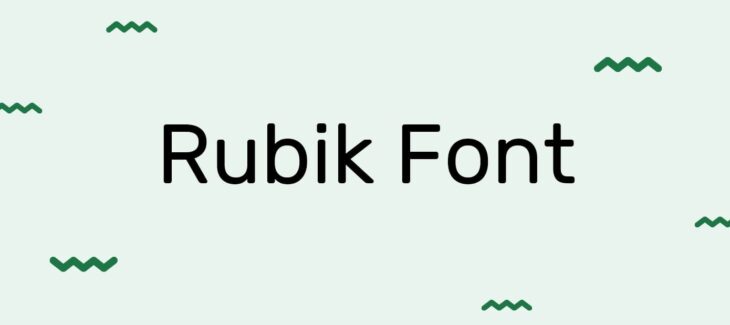 Rubik Font Free Download