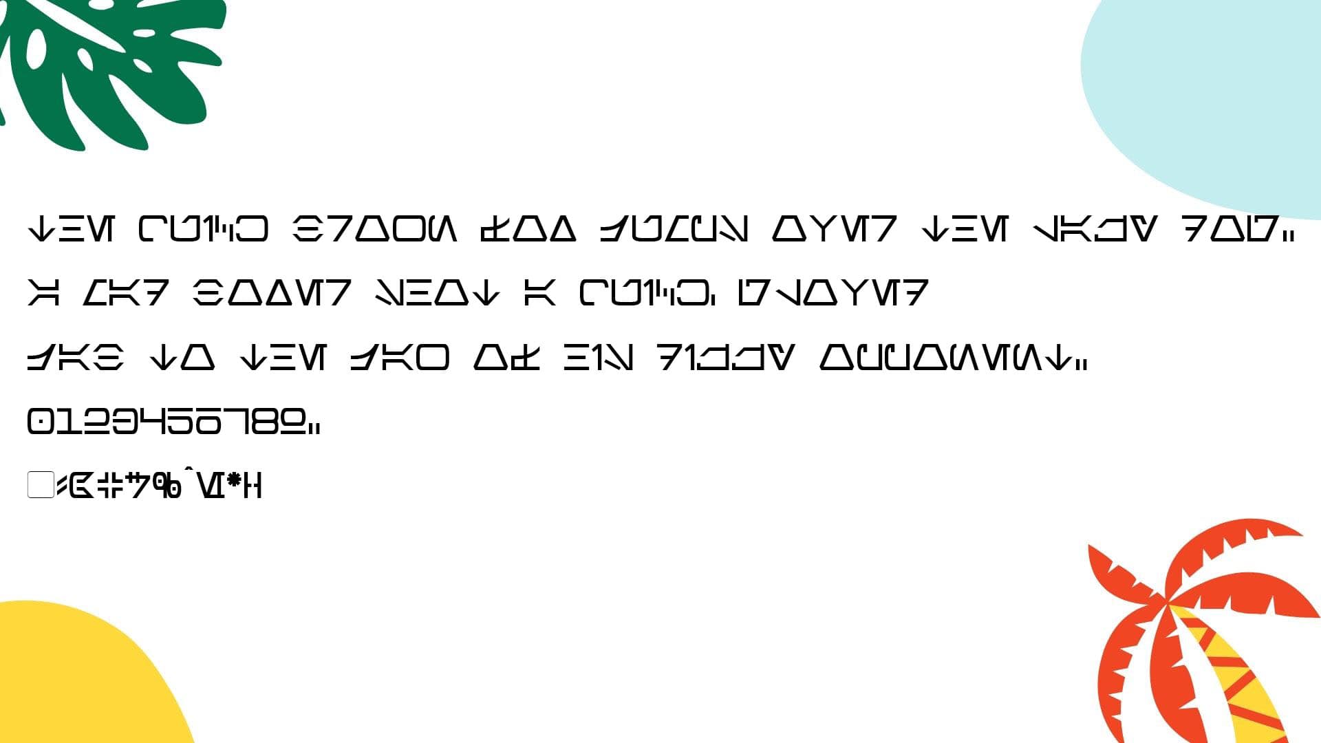 aurebesh font