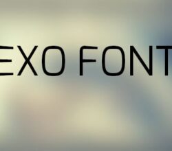 Exo Font Free Download