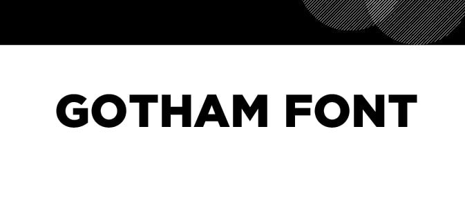 Gotham Font Free Download