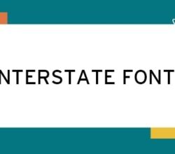 Interstate Font Free Download