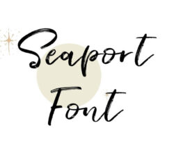 Seaport Font Free Download