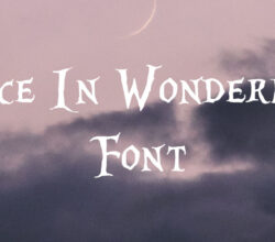 Alice in Wonderland Font Free Download