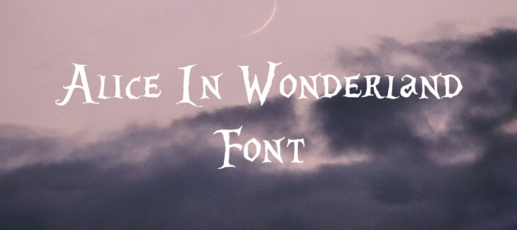 Alice in Wonderland Font Free Download