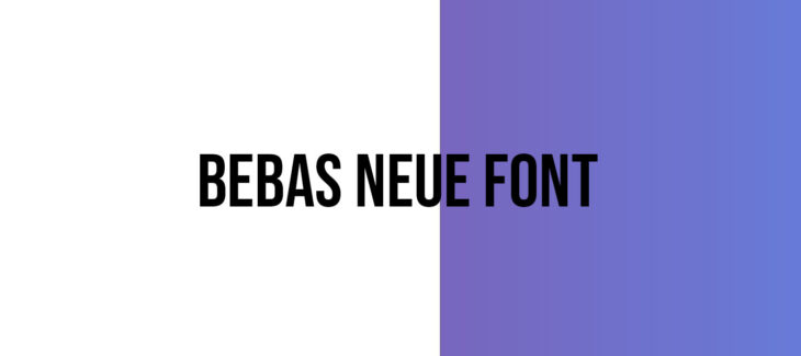 Bebas Neue Font Free Download