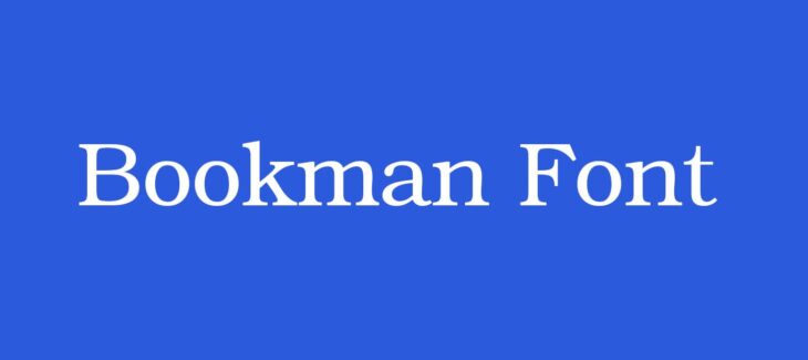 Bookman Font Free Download