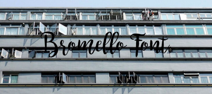 Bromello Font Free Download