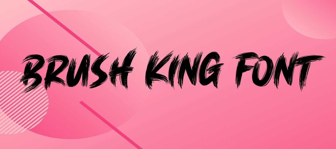 Brush King Font Free Download