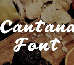 Cantana Font Free Download