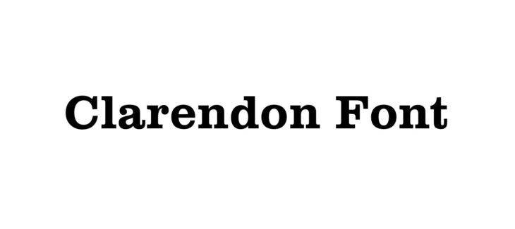 Clarendon Font Free Download