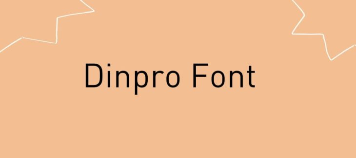 Dinpro Font Free Download