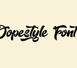 Dopestyle Font Free Downlaod