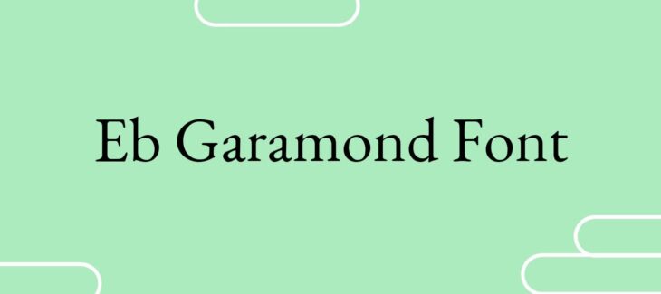 EB Garamond Font Free Download