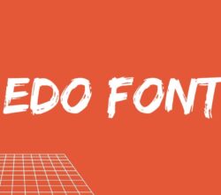 Edo Font Free Download