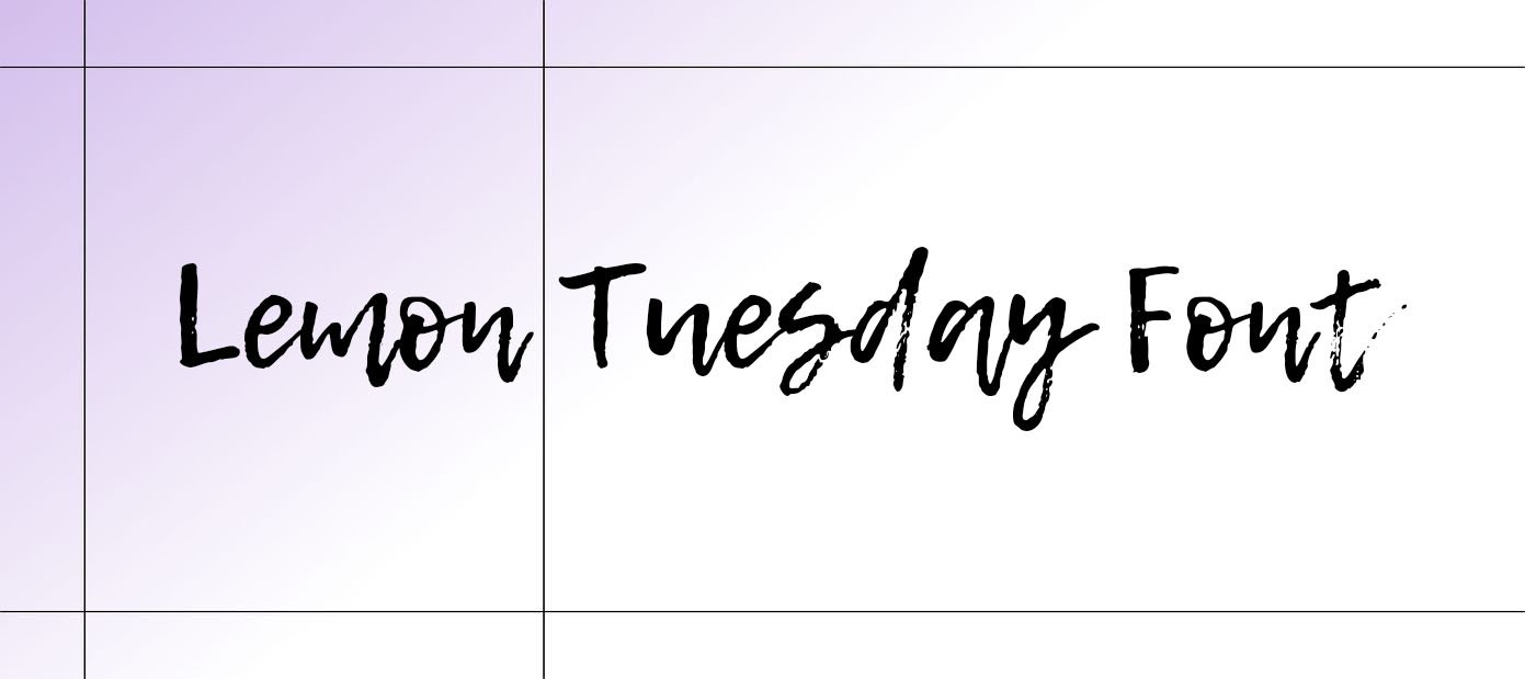 Lemon Tuesday Font Free Download