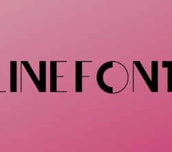 Line Font Free Download