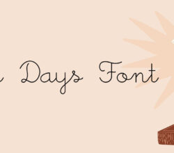 Little Days Font Free Download