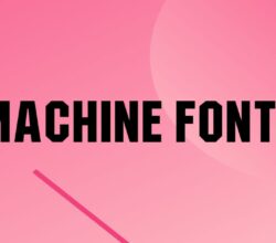 Machine Font Free Download