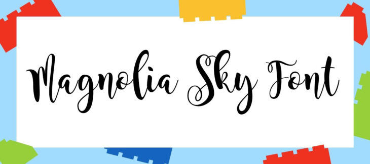 Magnolia Sky Font Free Download