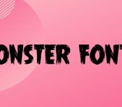 Monster Font Free Download