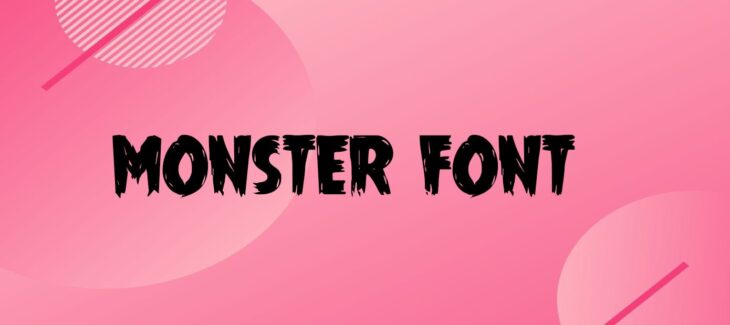 Monster Font Free Download