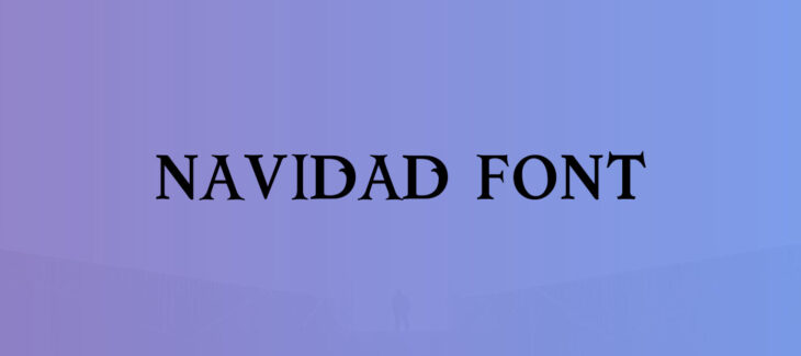 Navidad Font Free Download