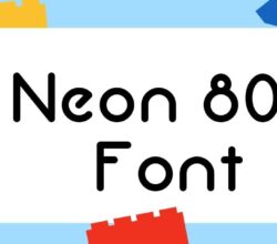 Neon 80s Font Free Download