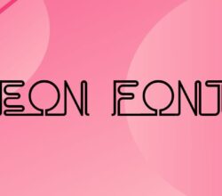 Neon Font Free download