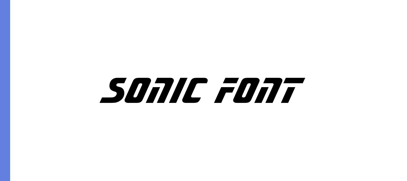 Sonic font free download
