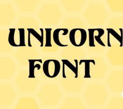 Unicorn Font Free Download