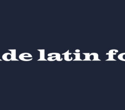 Wide Latin Font Free Download