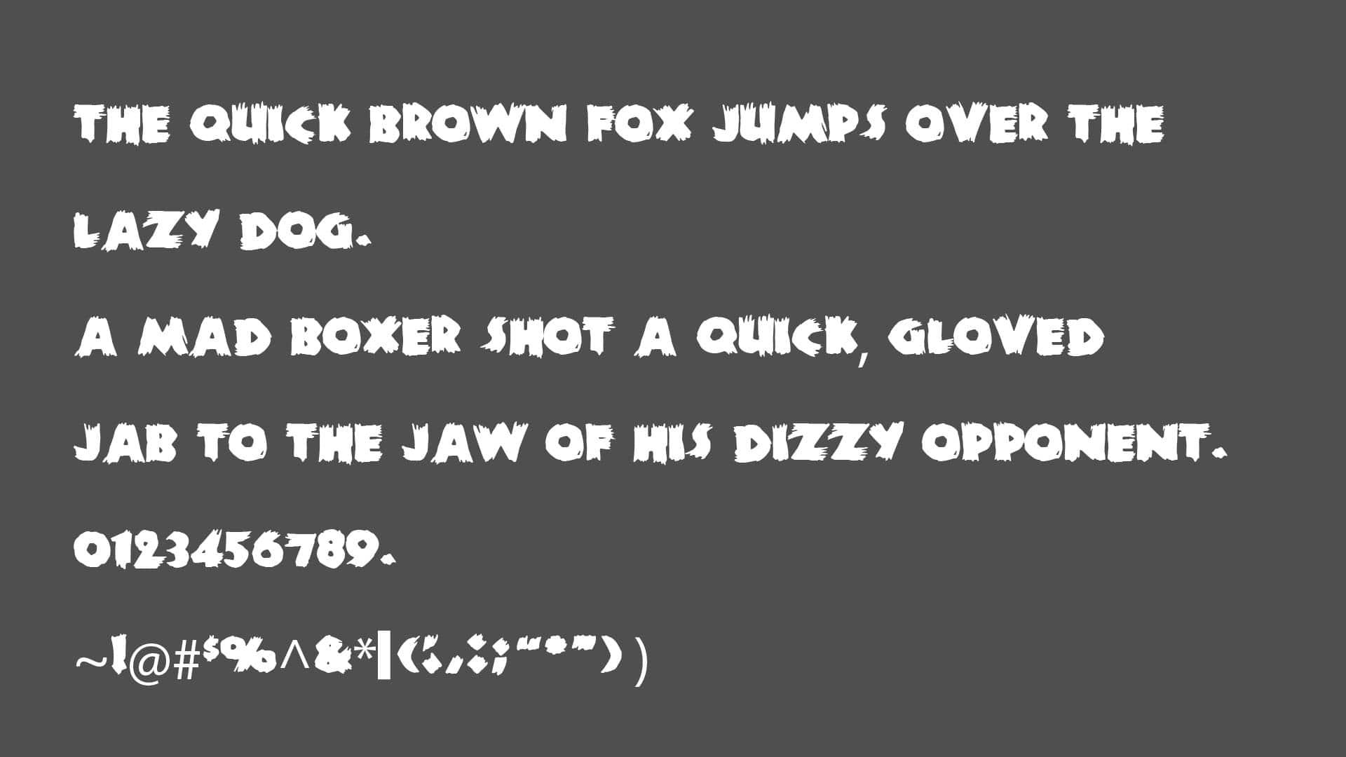 Zombie Font