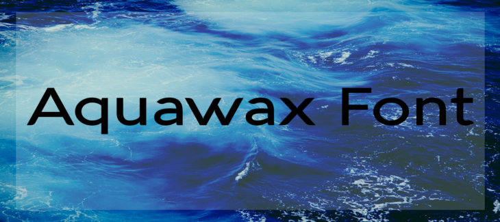 Aquawax Font Free Download