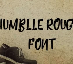 Humblle Rought Font Free Download