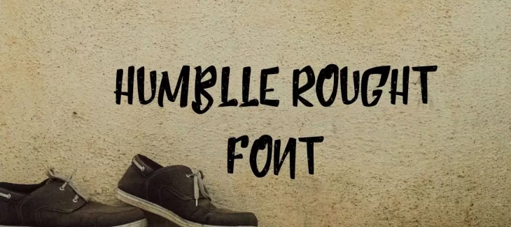 Humblle Rought Font Free Download