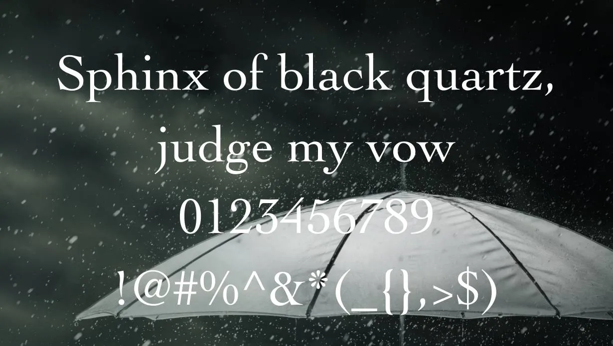 Cochin Font