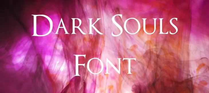 Dark Souls Font Free Download
