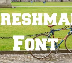 Freshman Font Free Download