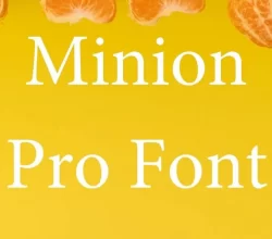 Minion Pro Font Free Download