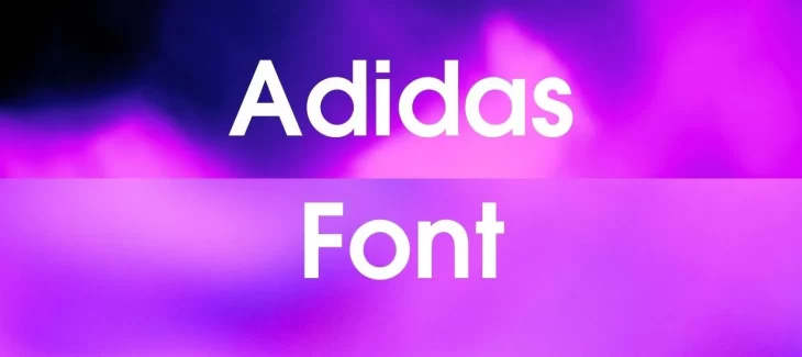 Adidas Font Free Download